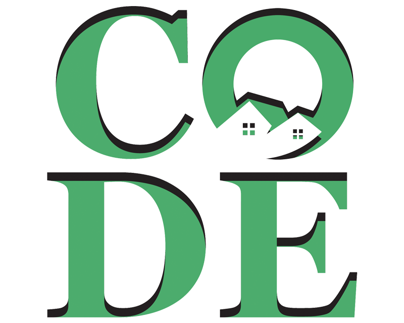 CODE BUILDING AND REMODELING Featured Image Logo